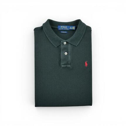 Polo manches courtes Homme Noir