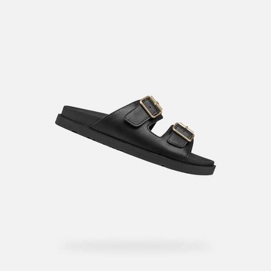 Sandales Fille J SANDAL FOAMMENTERA GIRL Noir