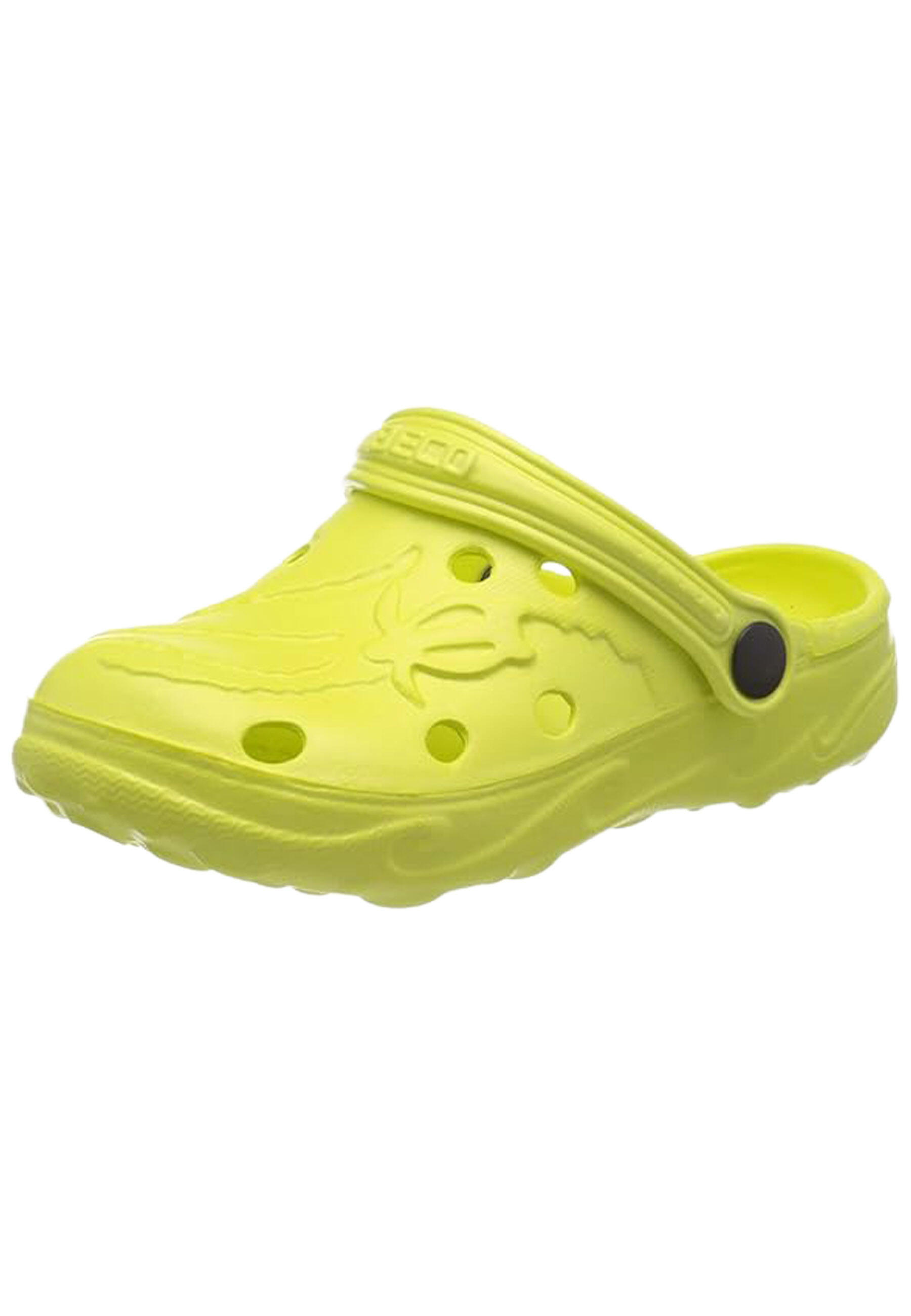 Beco Children's Clogs | Lime Green 3/4