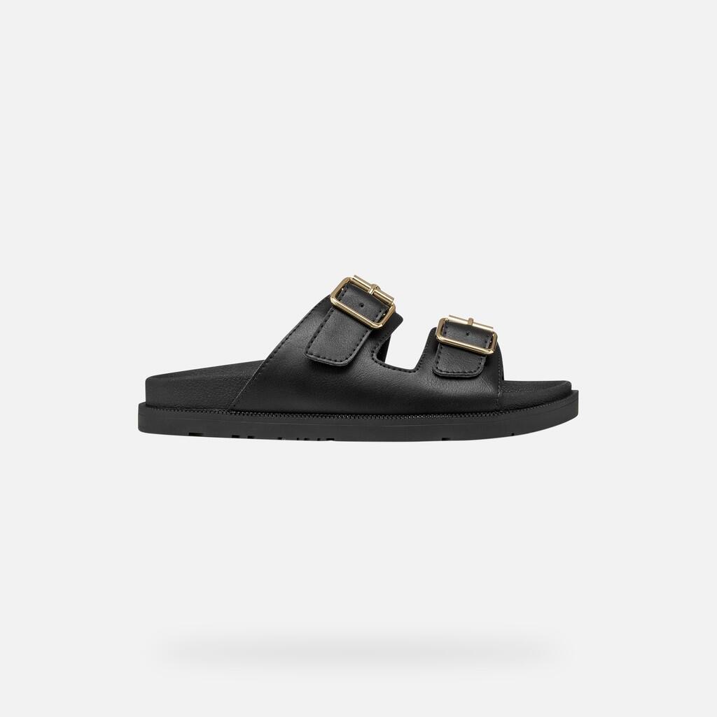 Sandales Fille J SANDAL FOAMMENTERA GIRL Noir 2/7