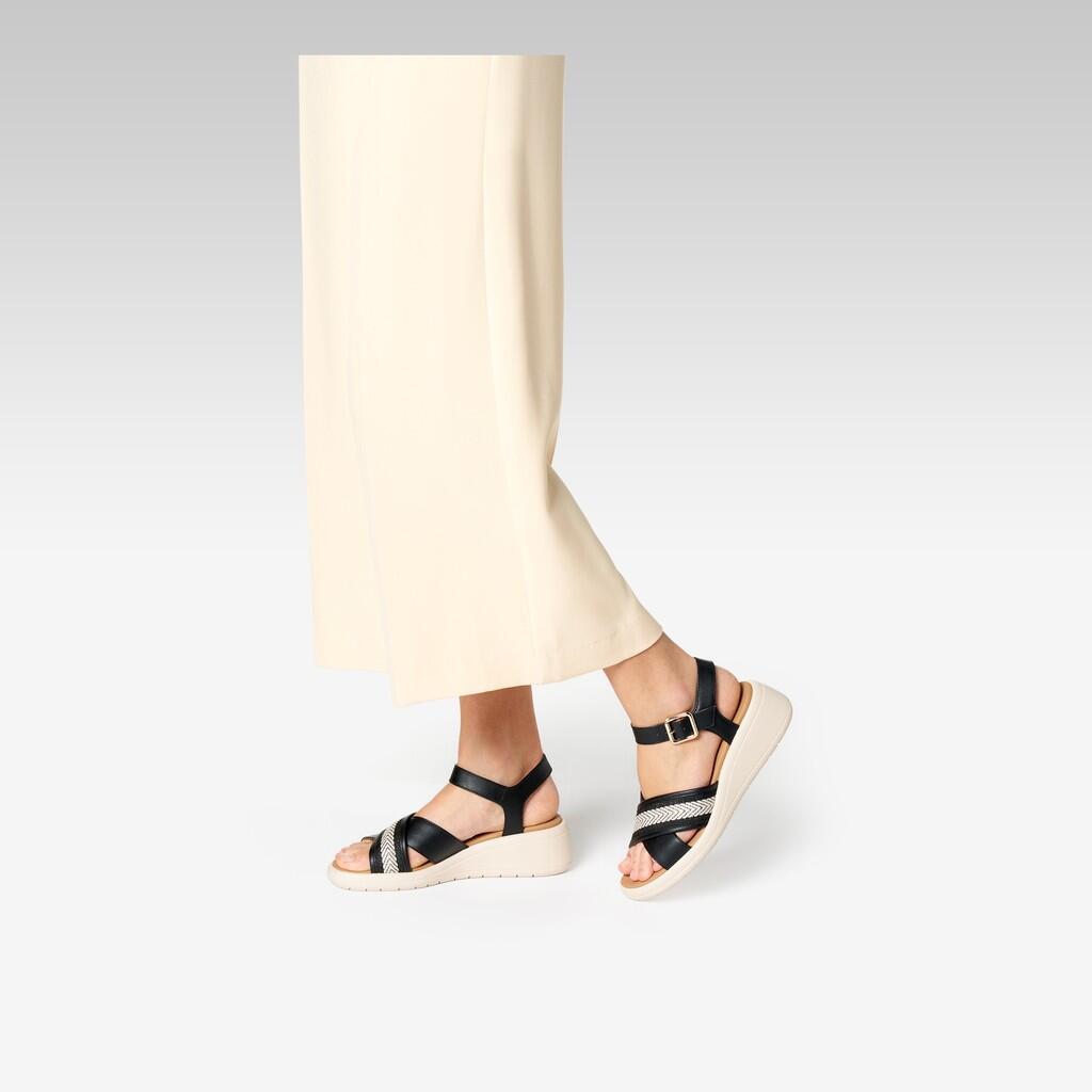 Sandales Femme D MELICONIA Noir 3/7