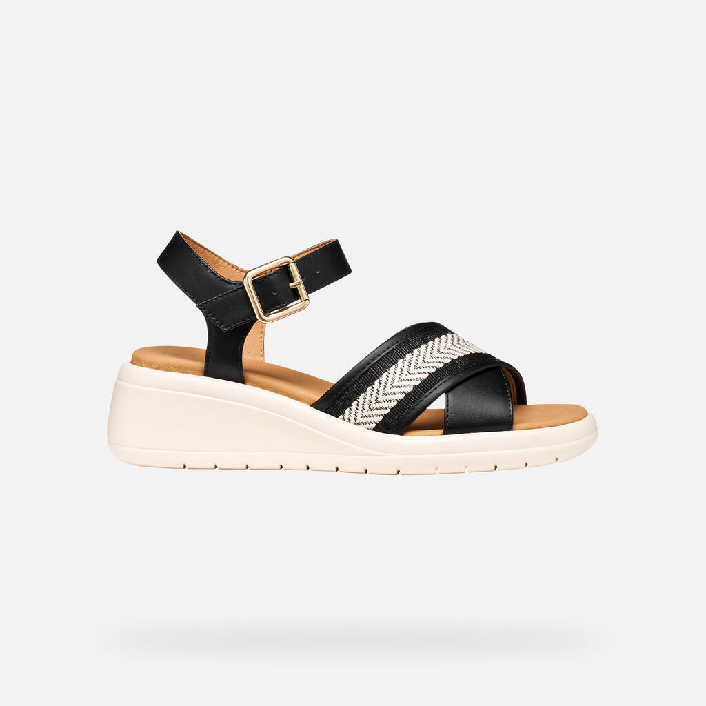 Sandales Femme D MELICONIA Noir 2/7