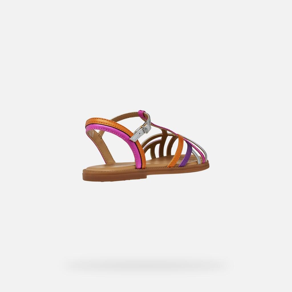 Sandales Fille SANDAL KARLY GIRL Fuchsia/Argent 6/7