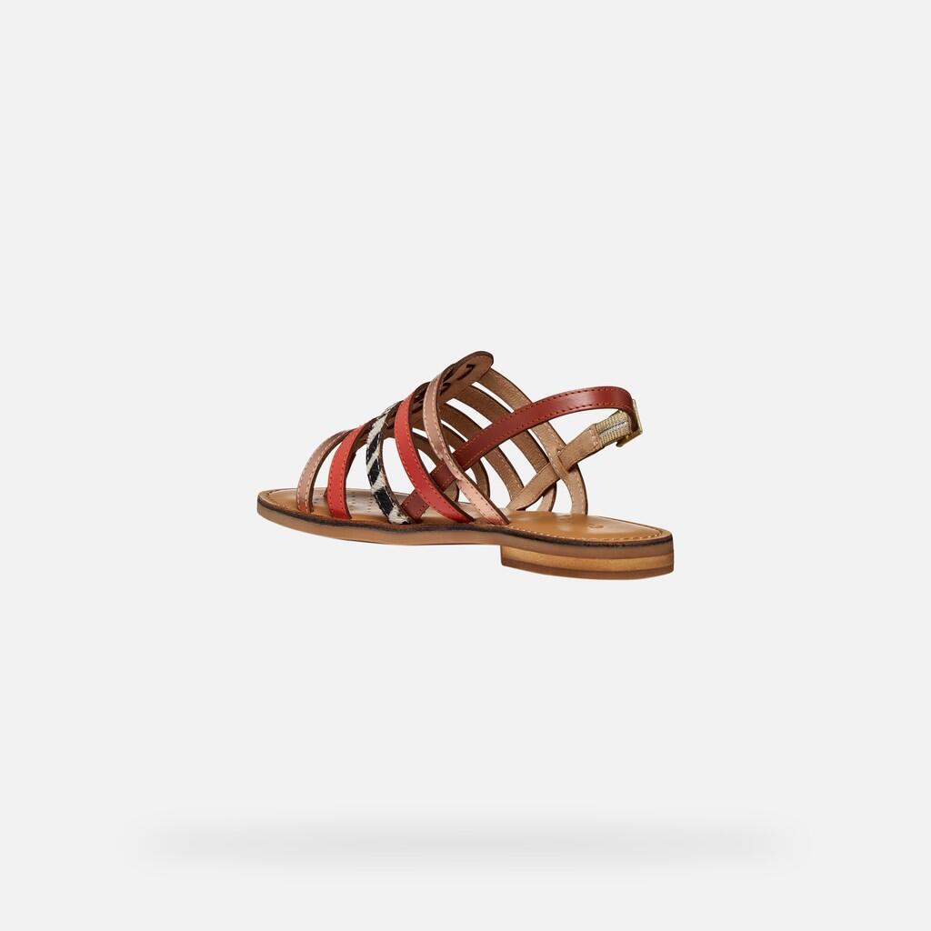 Sandales Femme MADDALUSIA C WOMAN Or Rose/Brique 6/7