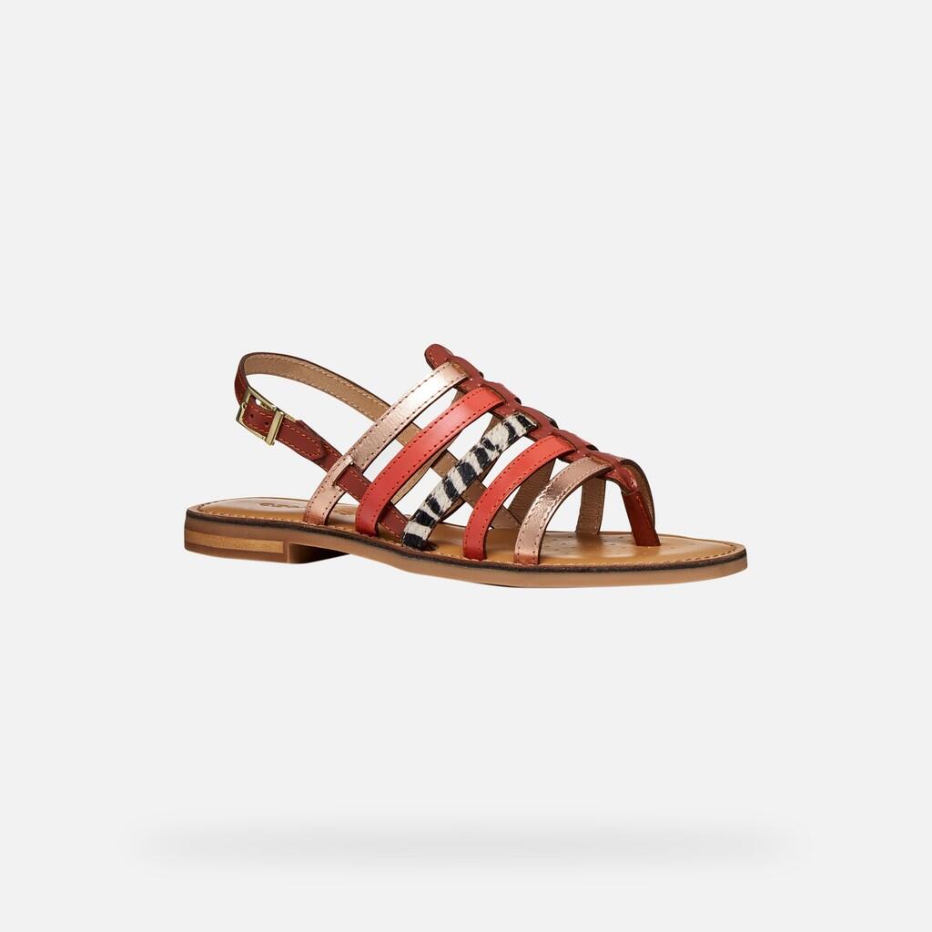 Sandales Femme MADDALUSIA C WOMAN Or Rose/Brique 5/7