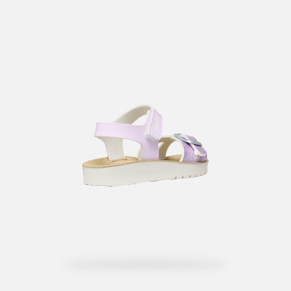 Sandales Fille J SANDAL COSTAREI GI Lilas Clair 6/7