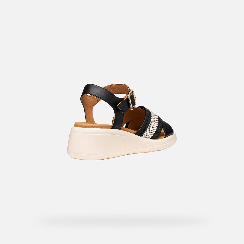 Sandales Femme D MELICONIA Noir 7/7