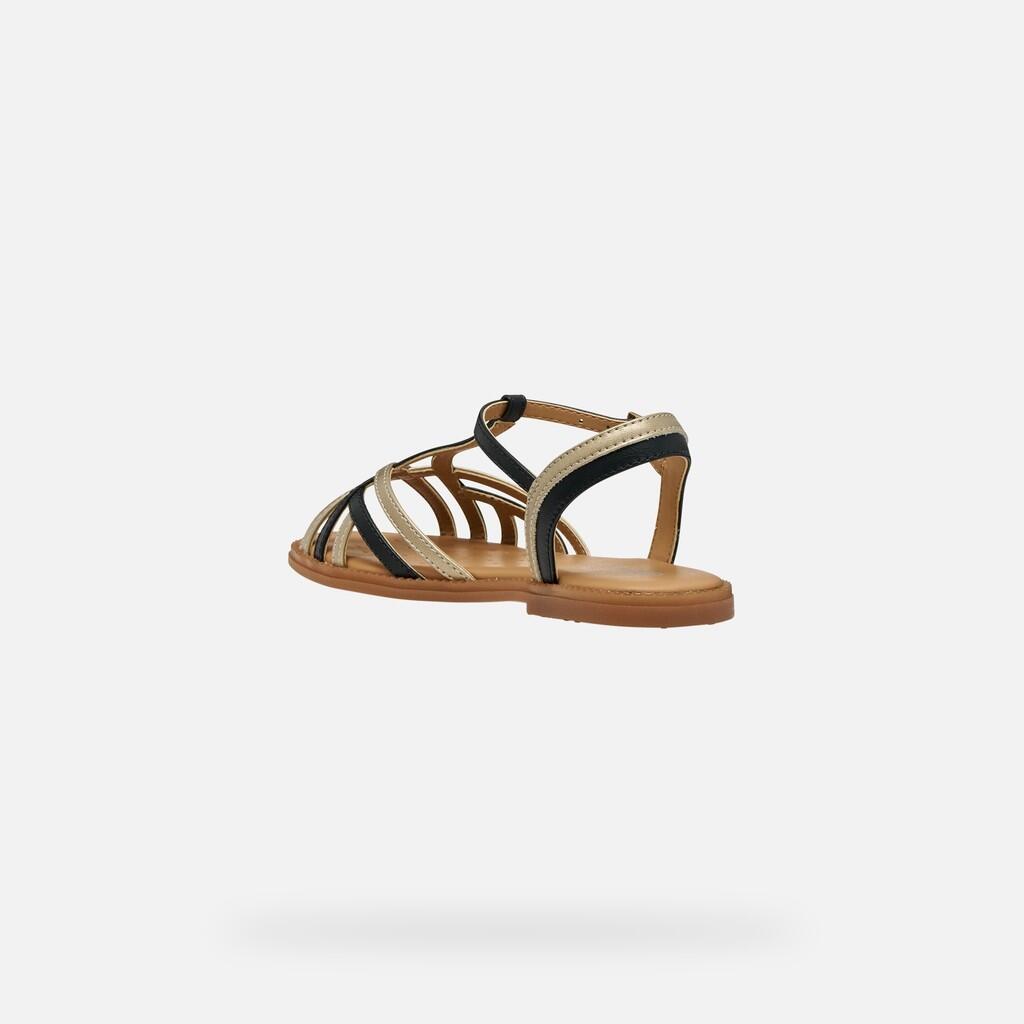 Sandales Fille SANDAL KARLY GIRL Noir/Platine 5/7