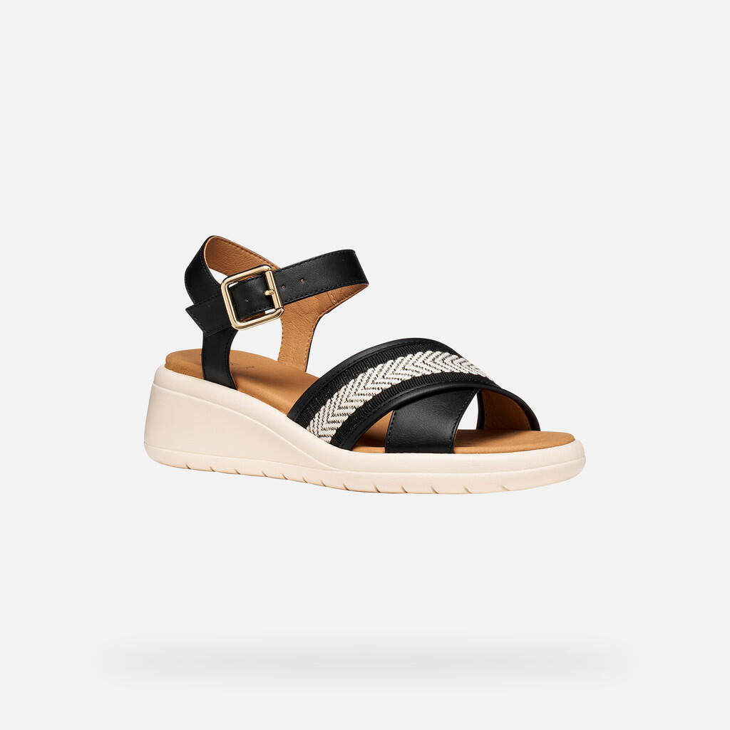 Sandales Femme D MELICONIA Noir 5/7
