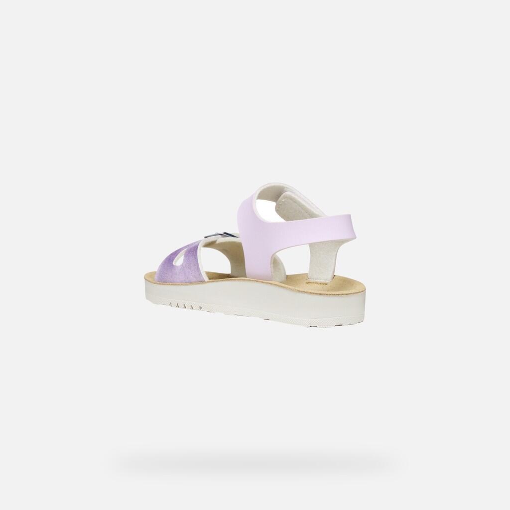 Sandales Fille J SANDAL COSTAREI GI Lilas Clair 5/7
