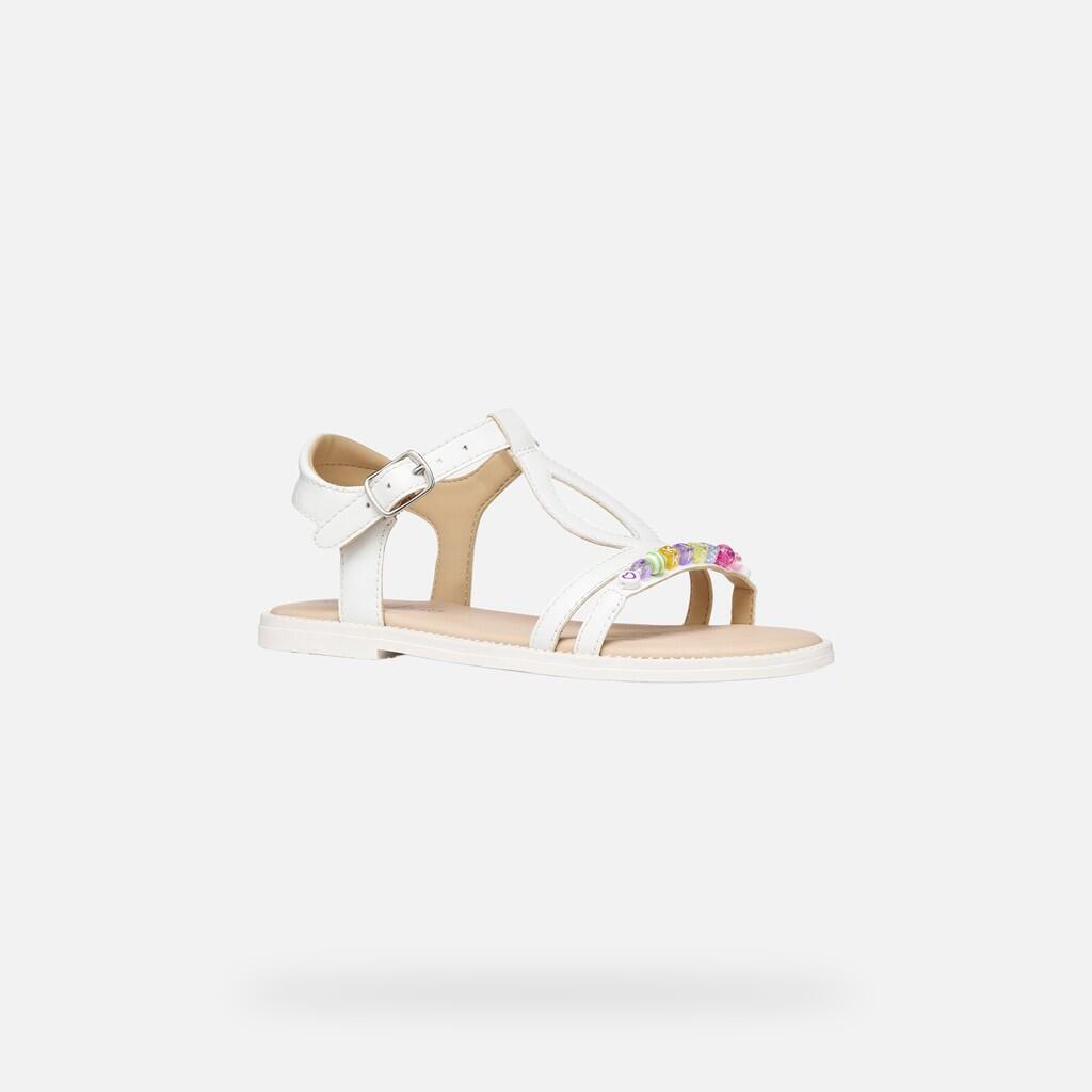Sandales Fille J SANDAL KARLY GIRL Blanc 4/7