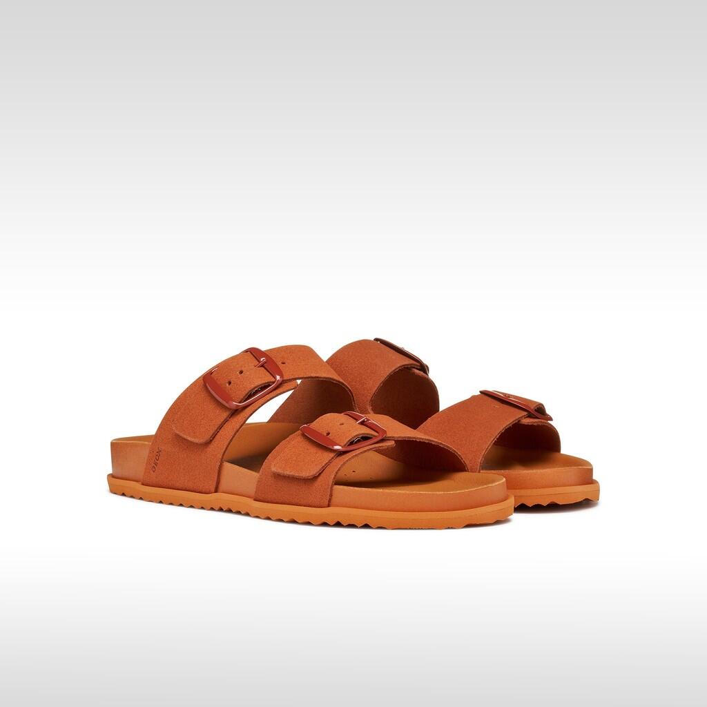 Pantoletten für Damen Geox Sandybett 4/7
