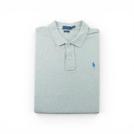 Seconde vie - Polo manches courtes Femme Gris - Très bon état