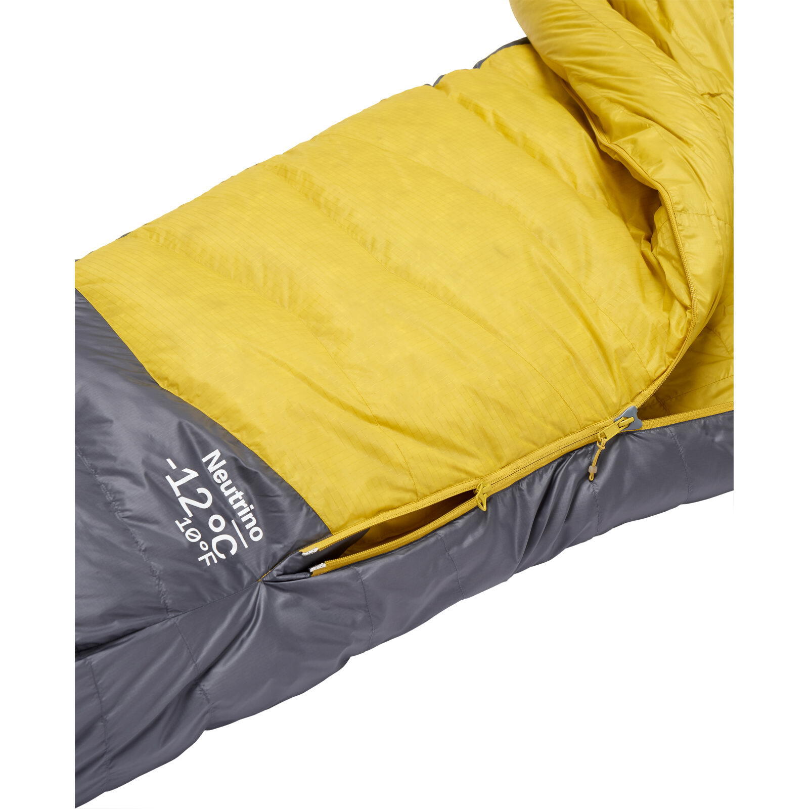 Daunenschlafsack Neutrino -12C/10F graphene-dark pollen 6/7
