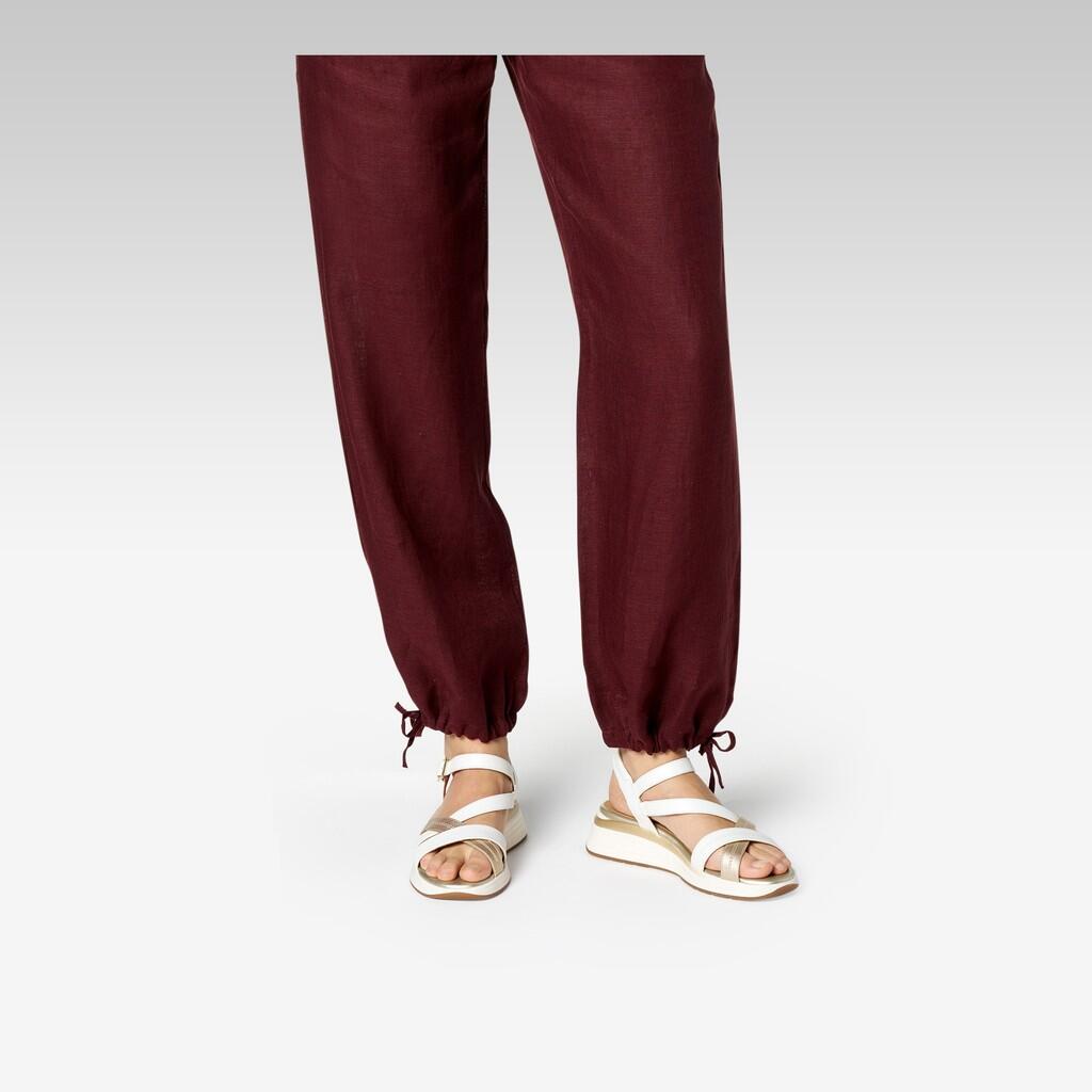 Sandales Femme D ELOWYNNE Blanc/Or Clair 3/7