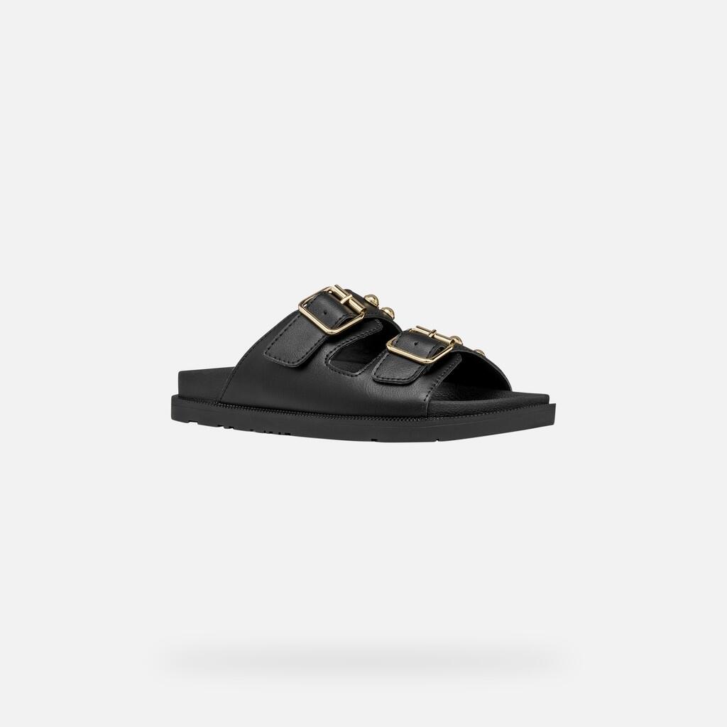 Sandales Fille J SANDAL FOAMMENTERA GIRL Noir 3/7