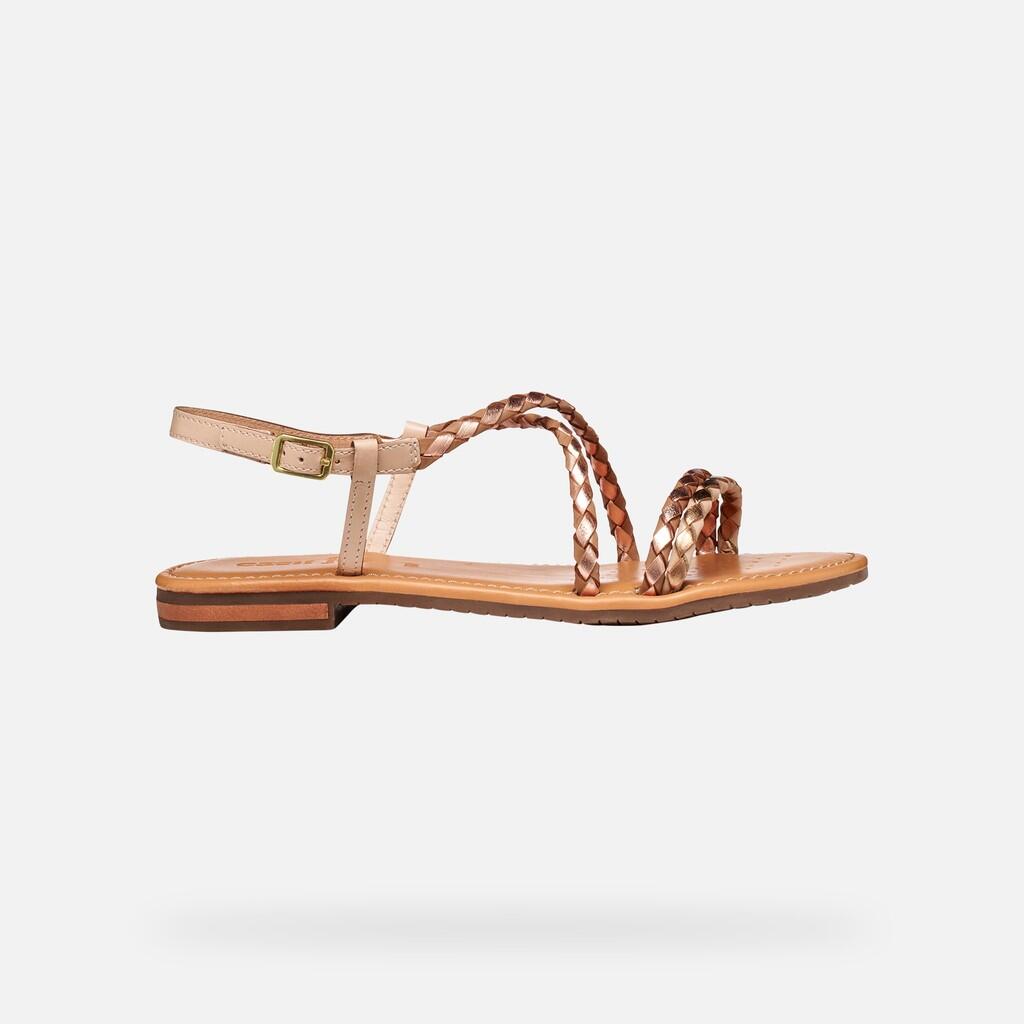 Sandales Femme SOZY S WOMAN Beige Rosé/Or Rose 2/7