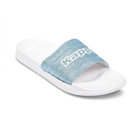 KAPPA Claquette Femme Piscine Glitter Glossy Léopard 36-41