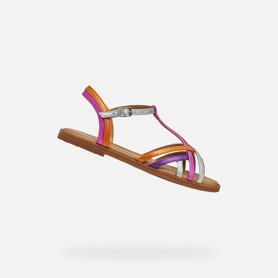 Sandales Fille SANDAL KARLY GIRL Fuchsia/Argent