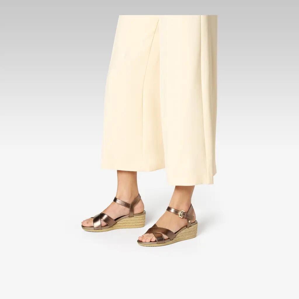 Sandales Femme ISCHIA CORDA WOMAN Beige Foncé 3/7
