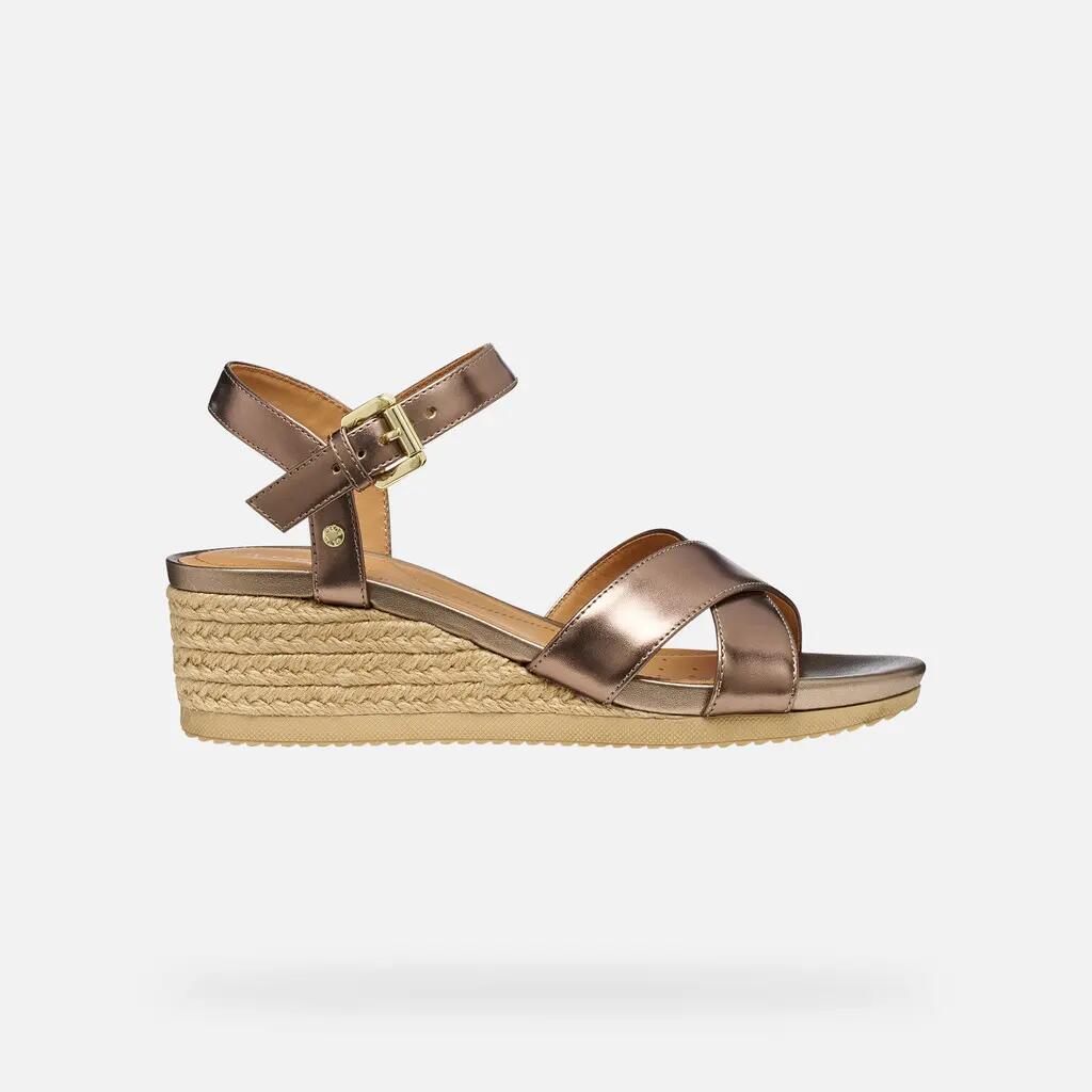 Sandales Femme ISCHIA CORDA WOMAN Beige Foncé 2/7