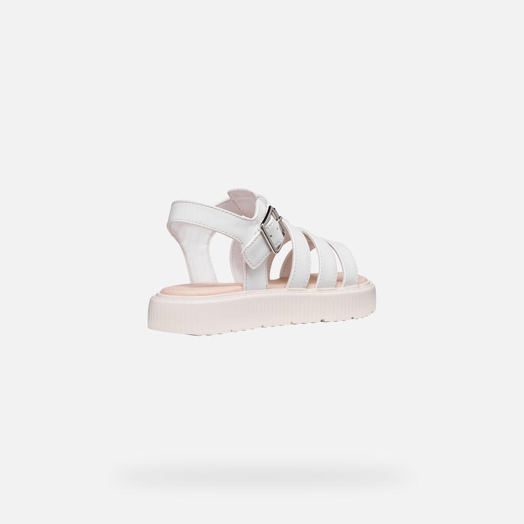 Sandales Fille J SANDAL KODETTE GIRL Blanc 6/7