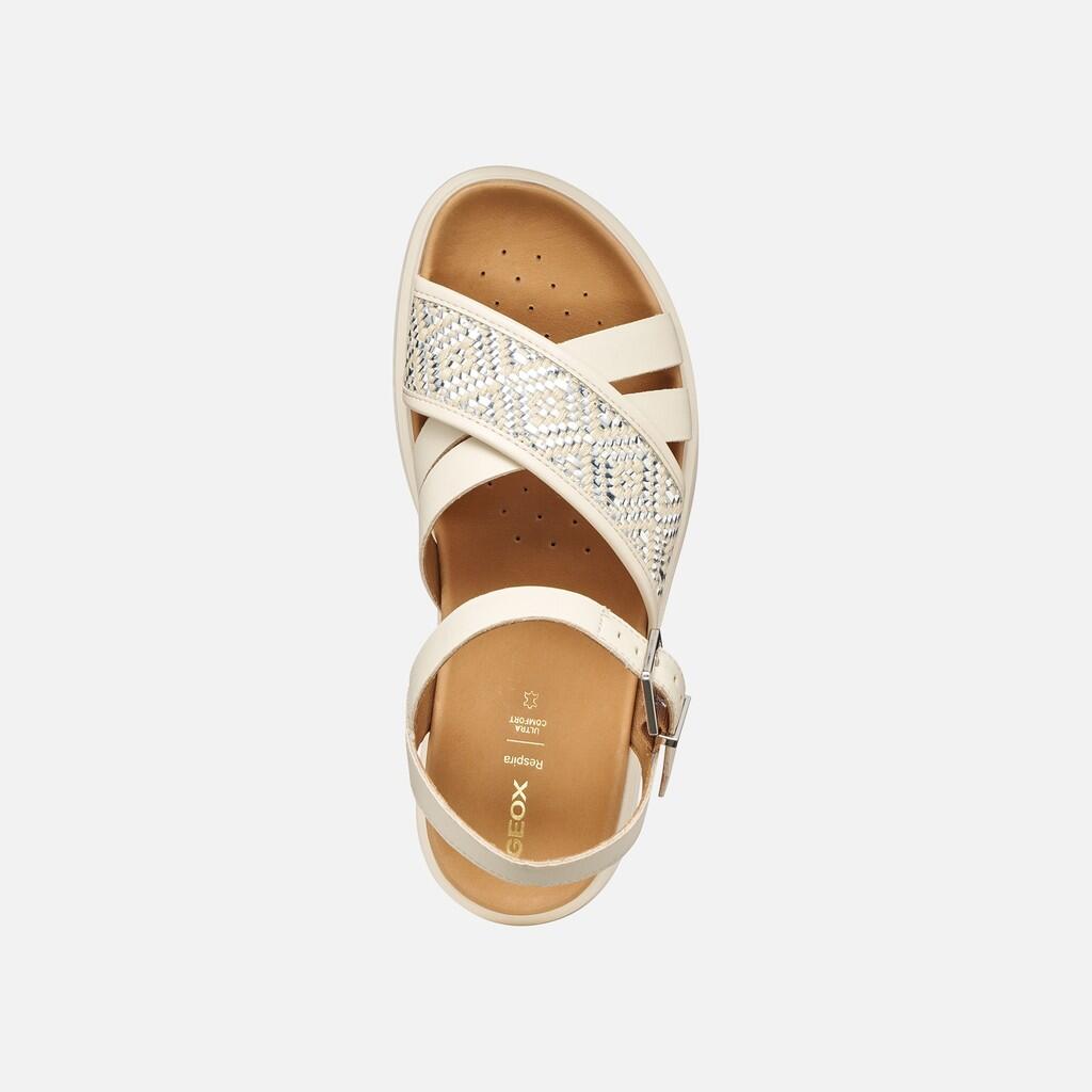 Sandales Femme D XAND 2S Blanc Cassé 6/7