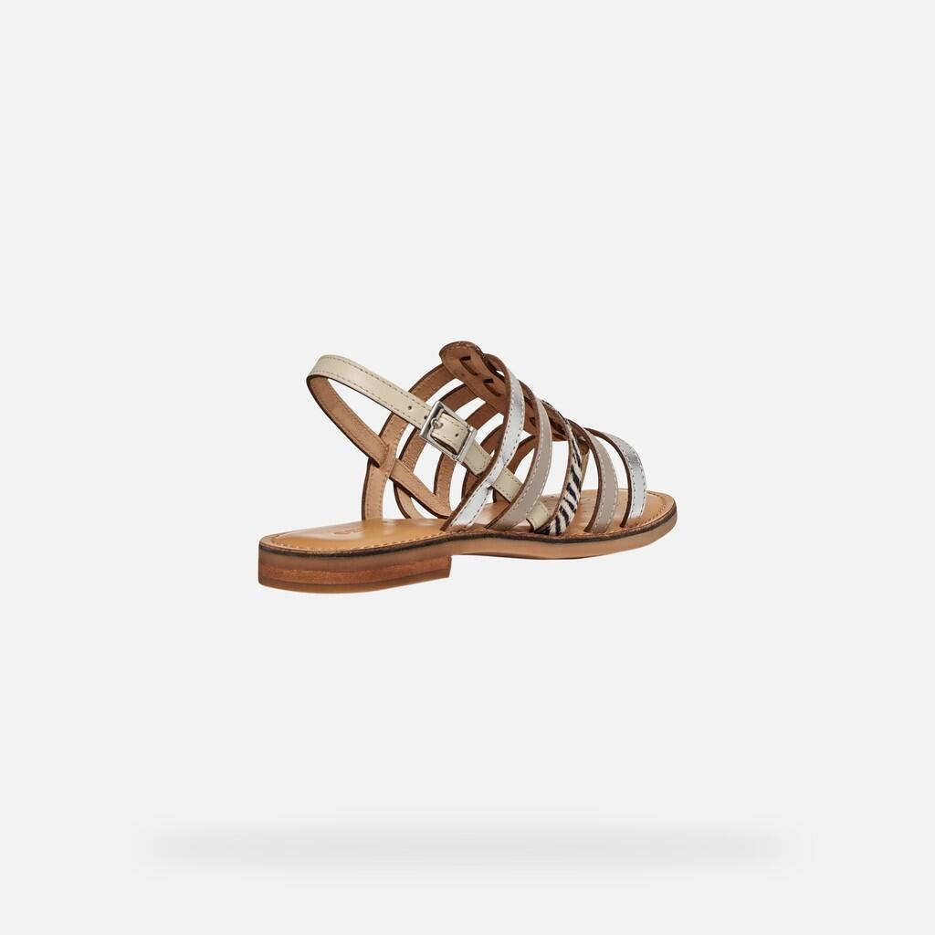 Sandales Femme MADDALUSIA C WOMAN Gris/Blanc Cassé 7/7
