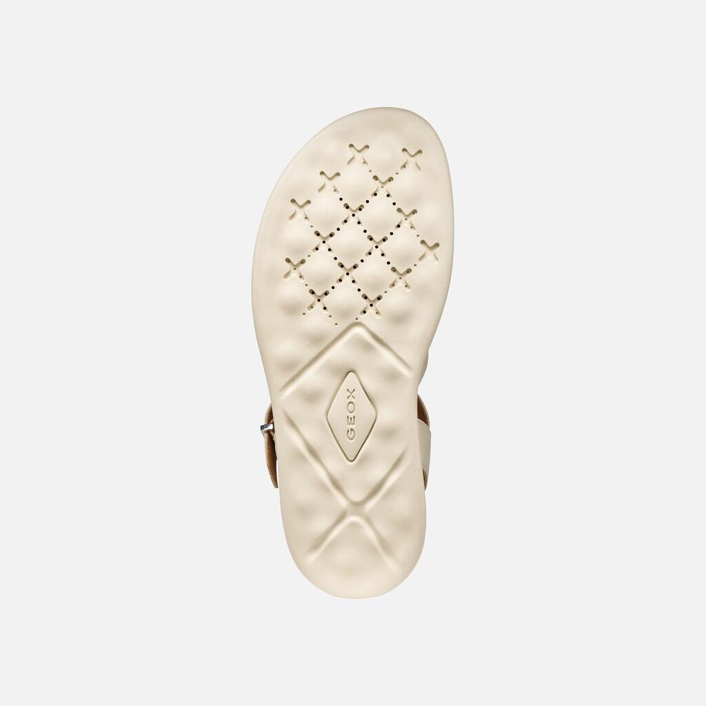 Sandales Femme D XAND 2S Blanc Cassé 7/7