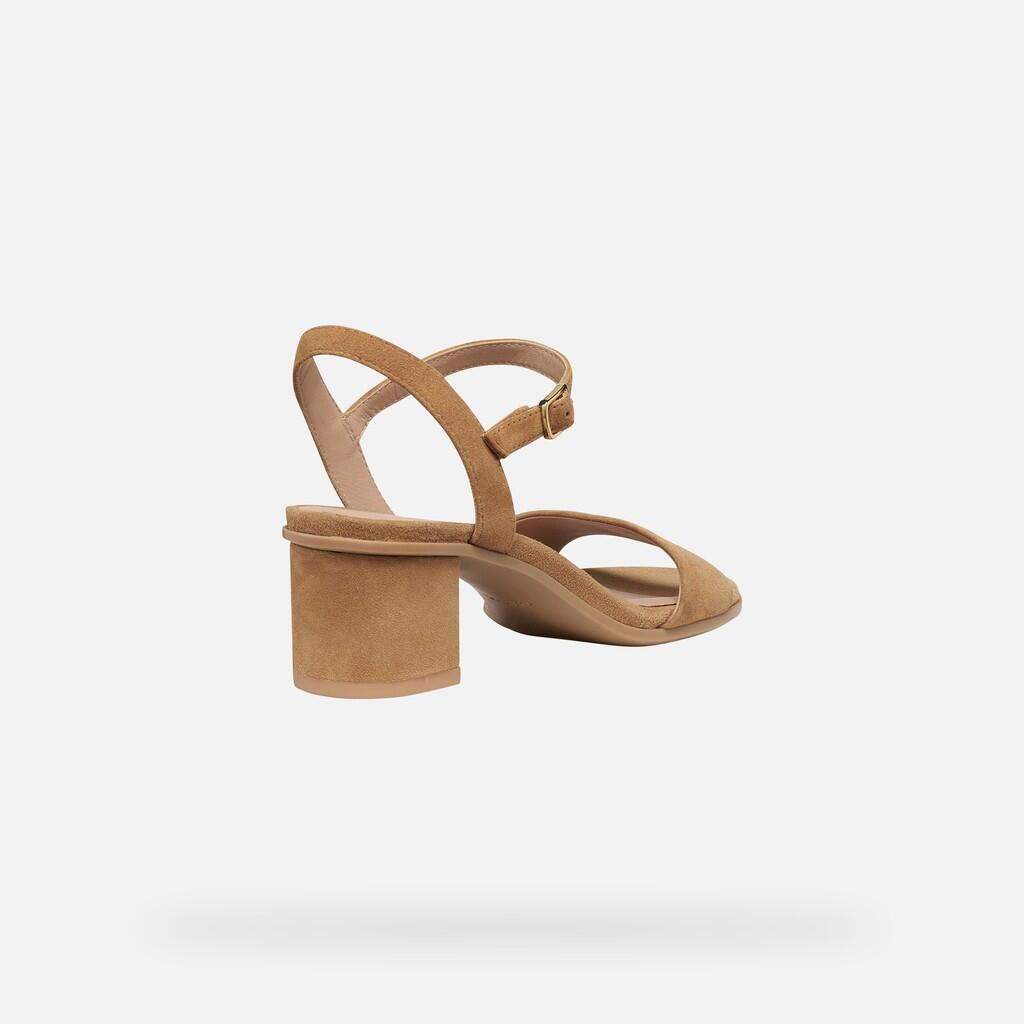 Sandales Femme AURELY 50 WOMAN Cognac 7/7