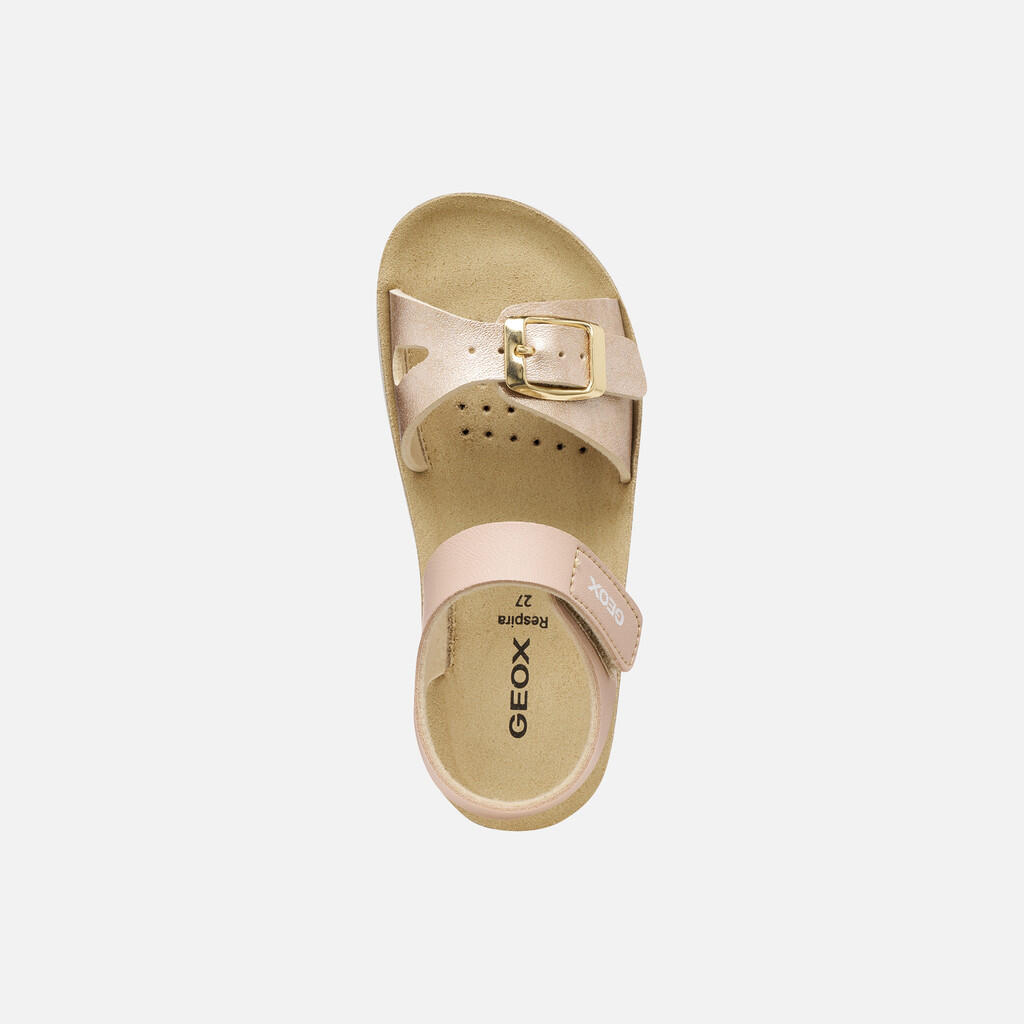 Sandales Fille SANDAL COSTAREI GIRL Rose Clair 7/7
