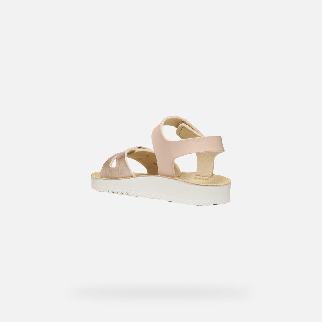 Sandales Fille SANDAL COSTAREI GIRL Rose Clair 5/7