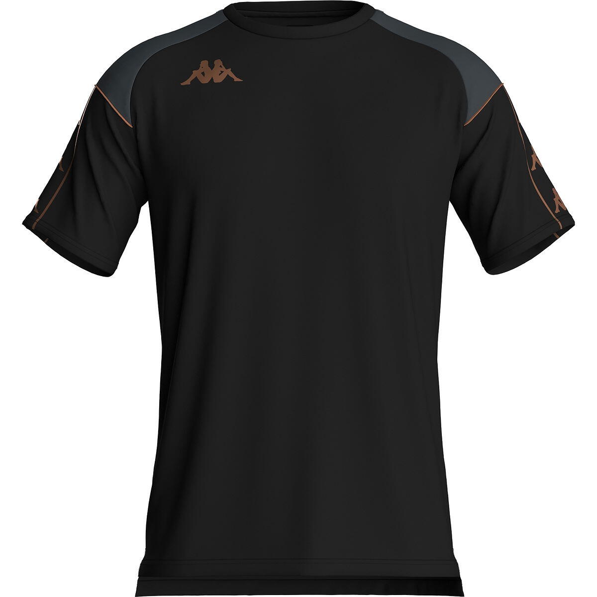 T-shirt Kappa Mavio Homme - Noir / Gris 1/1