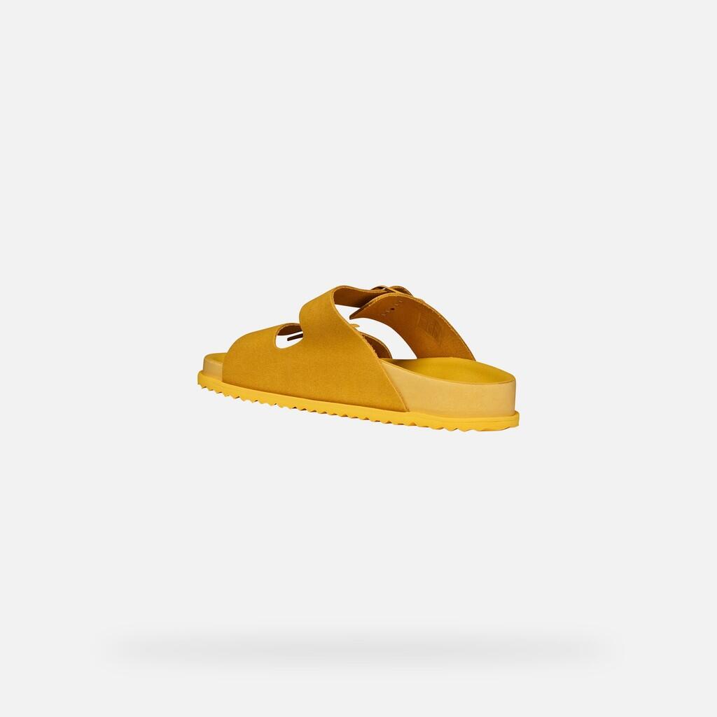 Sandales Femme D SANDYBETT Jaune Foncé 6/7