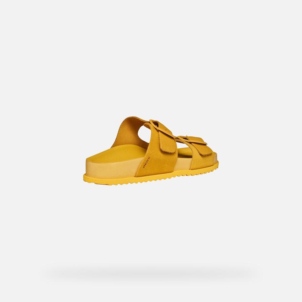 Sandales Femme D SANDYBETT Jaune Foncé 7/7