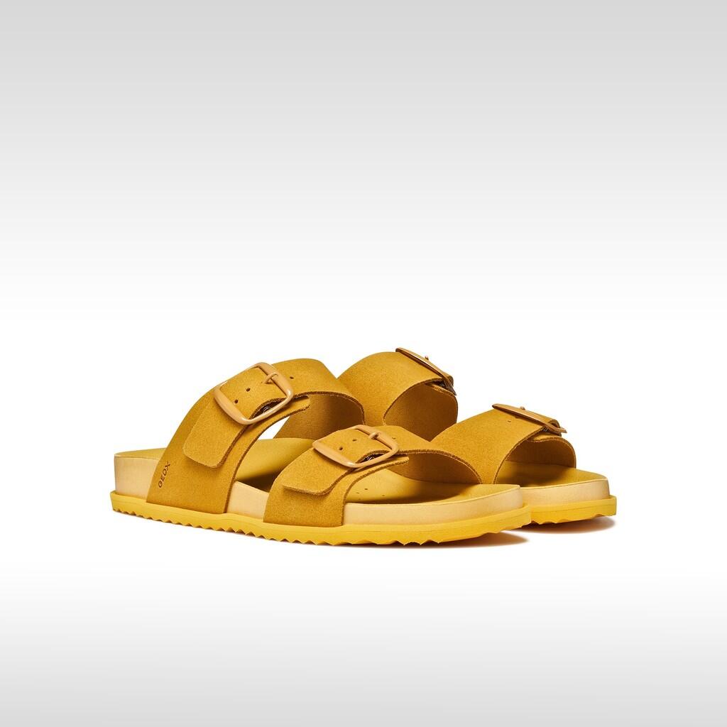 Sandales Femme D SANDYBETT Jaune Foncé 4/7