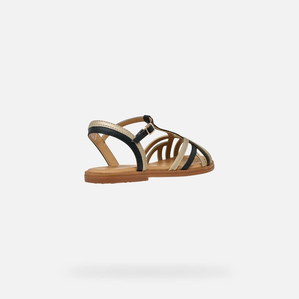 Sandales Fille SANDAL KARLY GIRL Noir/Platine 6/7