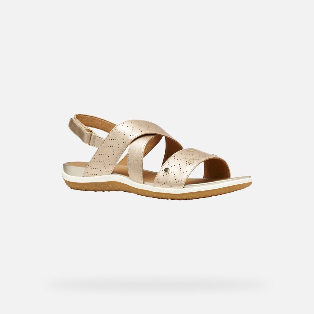 Sandales Femme D SANDAL VEGA Or Clair 5/7