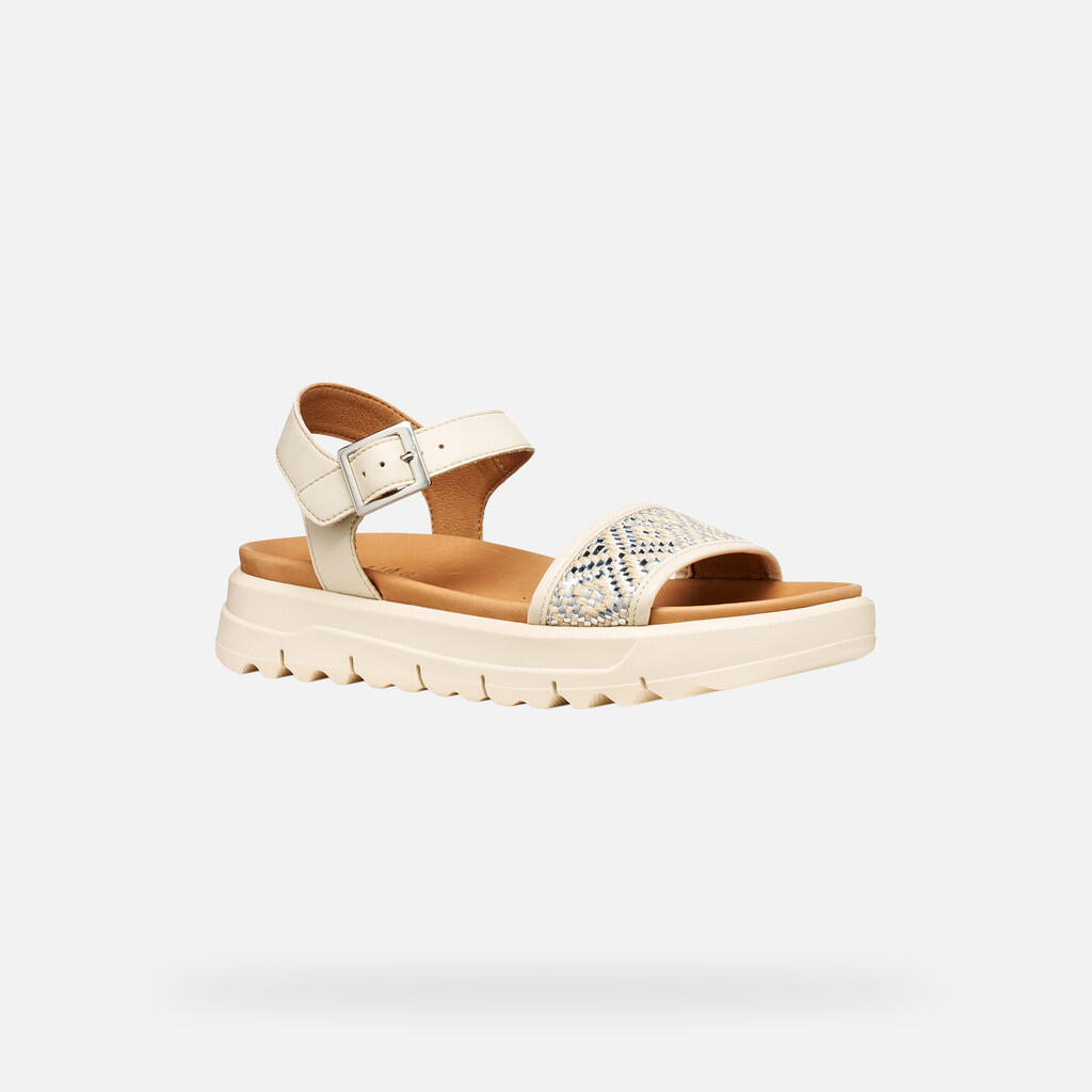 Sandales Femme D XAND 2.1S Blanc Cassé 5/7