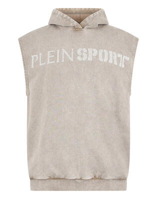 Hoodie vest crackle scratch
