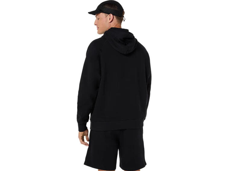ASICS SWEAT À CAPUCHE LOGO POLAIRE NOIR HOMME 2/4