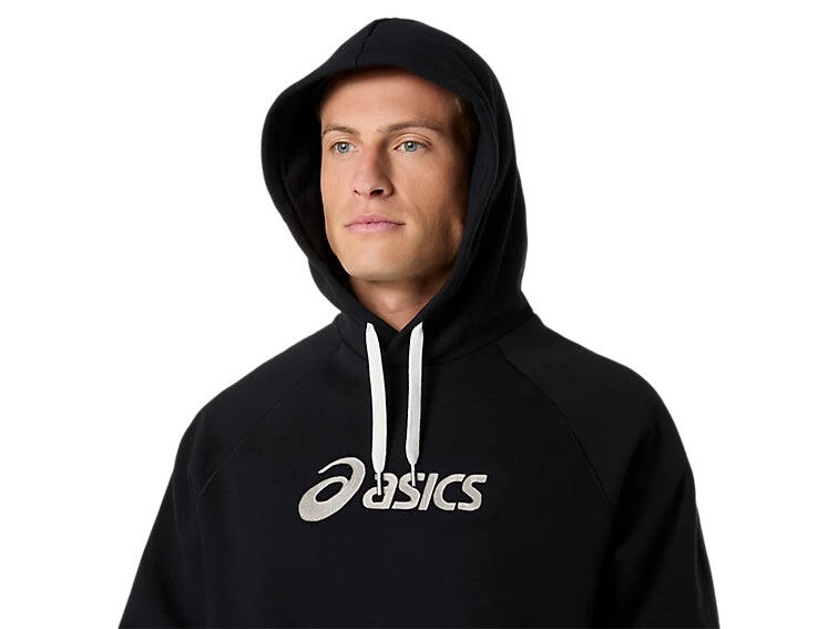 ASICS SWEAT À CAPUCHE LOGO POLAIRE NOIR HOMME 4/4