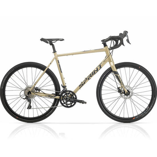 Gravel Bike da uomo 28" WHISPER ELITE MD 2 x 9 velocità SHIMANO SORA ST-R3000