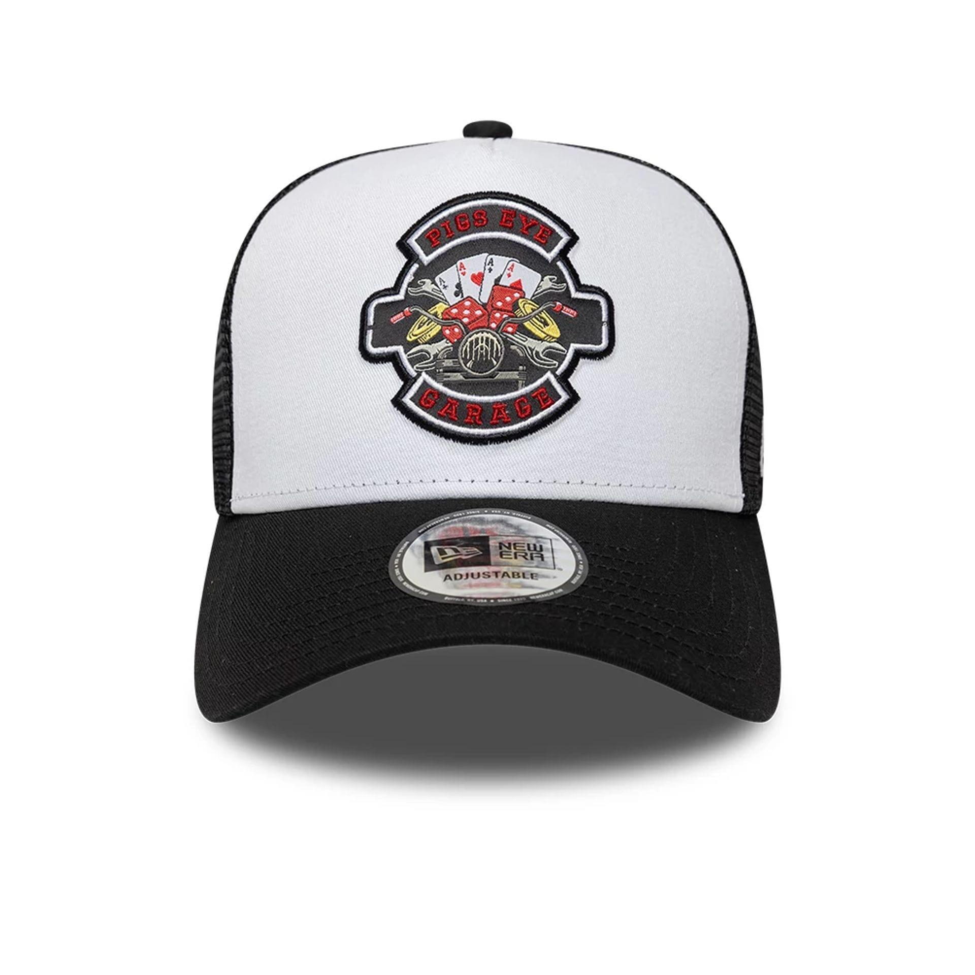 New Era 9FORTY Trucker Cap Location schwarz/white 2/7
