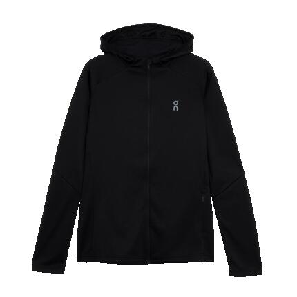 ON-RUNNING CLIMATE ZIP HOODIE SCHWARZ DAMEN