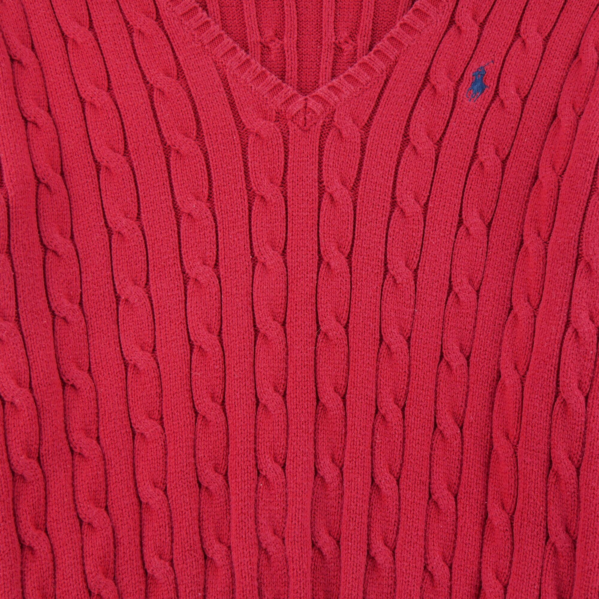 Segunda vida - Polo Ralph Lauren Renda feminina gola V - Como novo 3/5