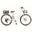 E-Stepcity Bicicletă Electrică – 250W, 36V, 60 km, Shimano 7V. Sand Plus