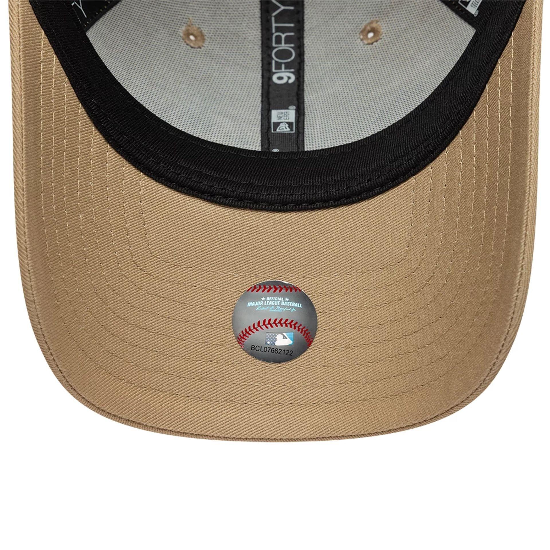 New Era 9FORTY Cap MLB Los Angeles Dodgers Icon beige 5/5