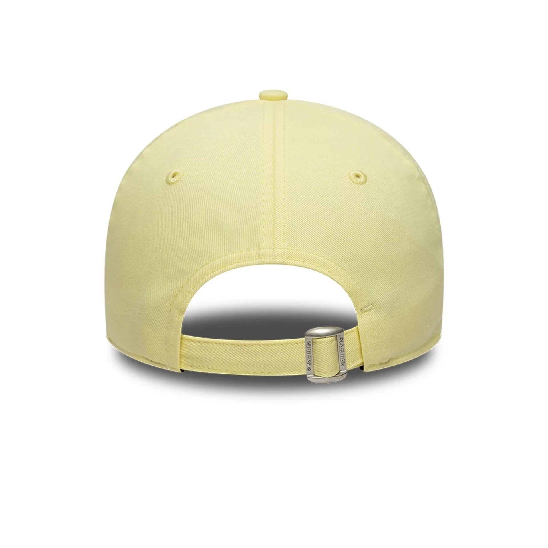 New Era 9TWENTY Cap MLB New York Yankees League Essential pastellgelbe 4/5