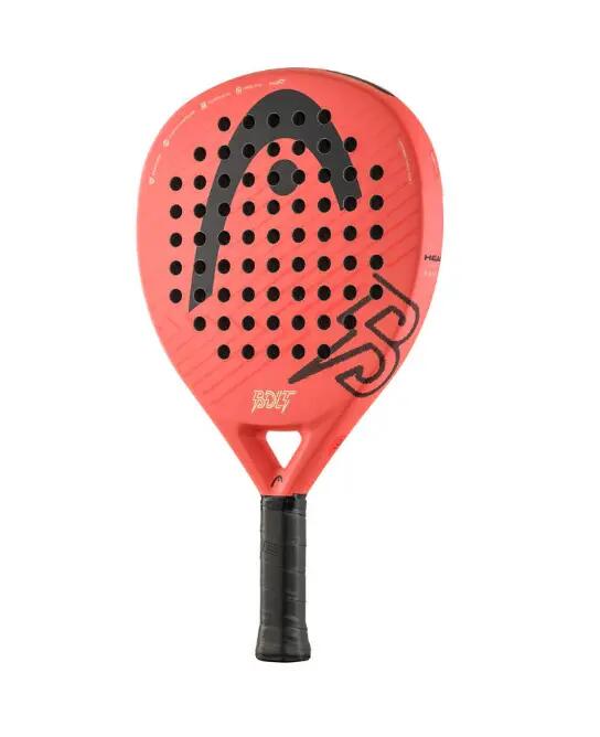 BOLT 2026 RED/BLACK +  PADEL RACKET COVER 2/2